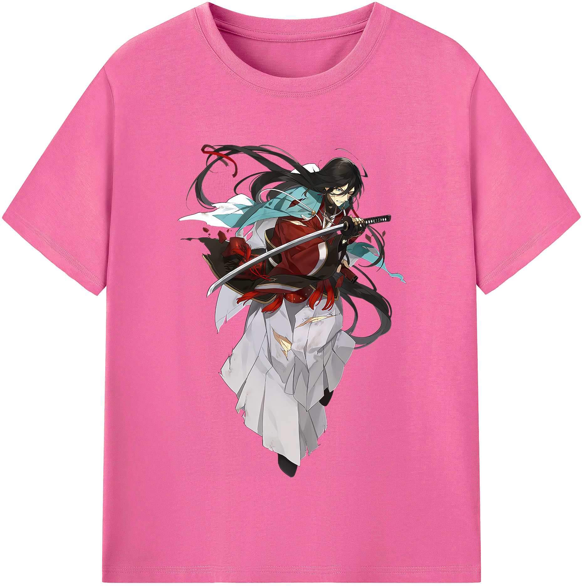 （画像用） 刀剣乱舞 Touken Ranbu レディースカジュアルプリントTシャツ（綿100％）